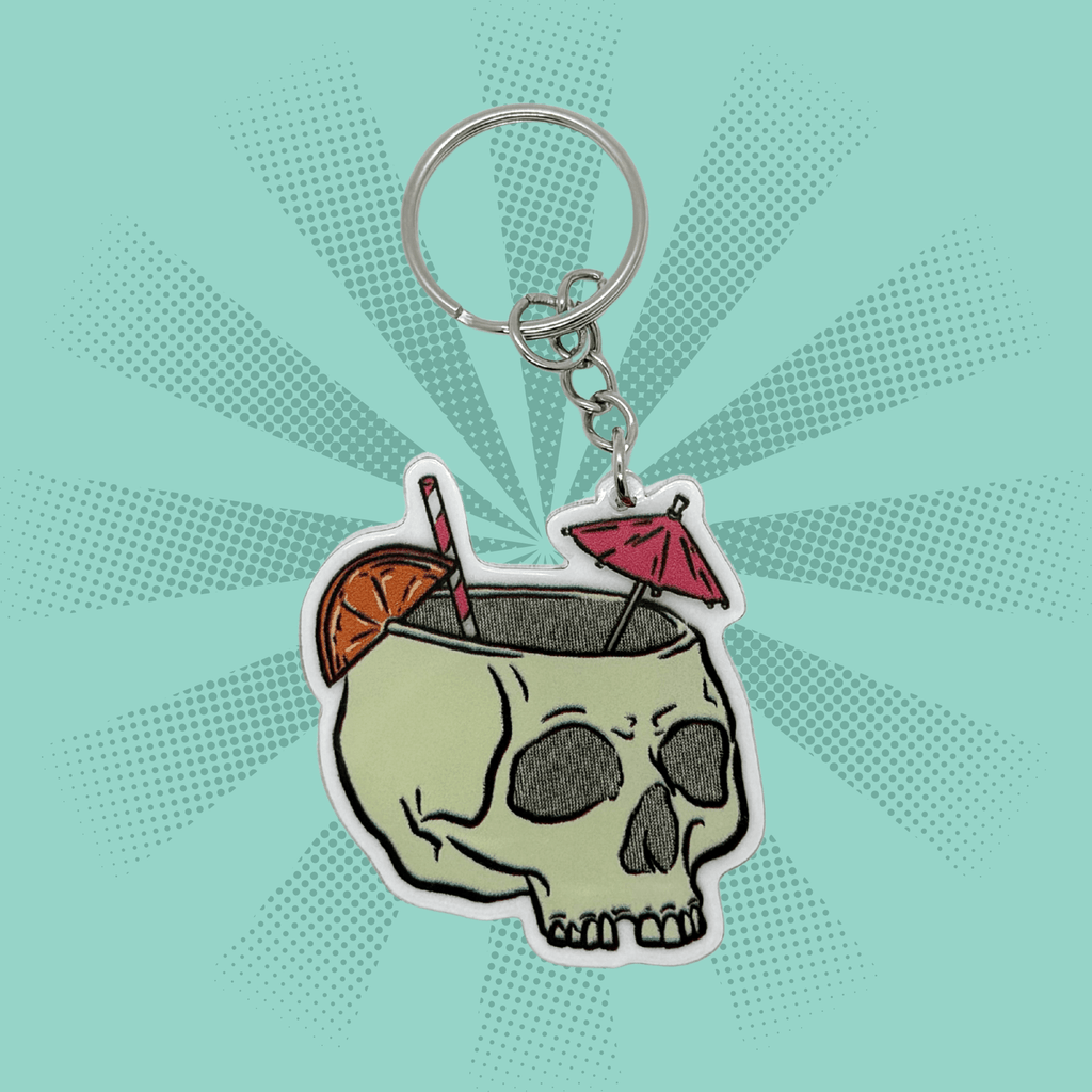 I'll Take Mine Dead Keychain