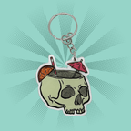 I'll Take Mine Dead Keychain