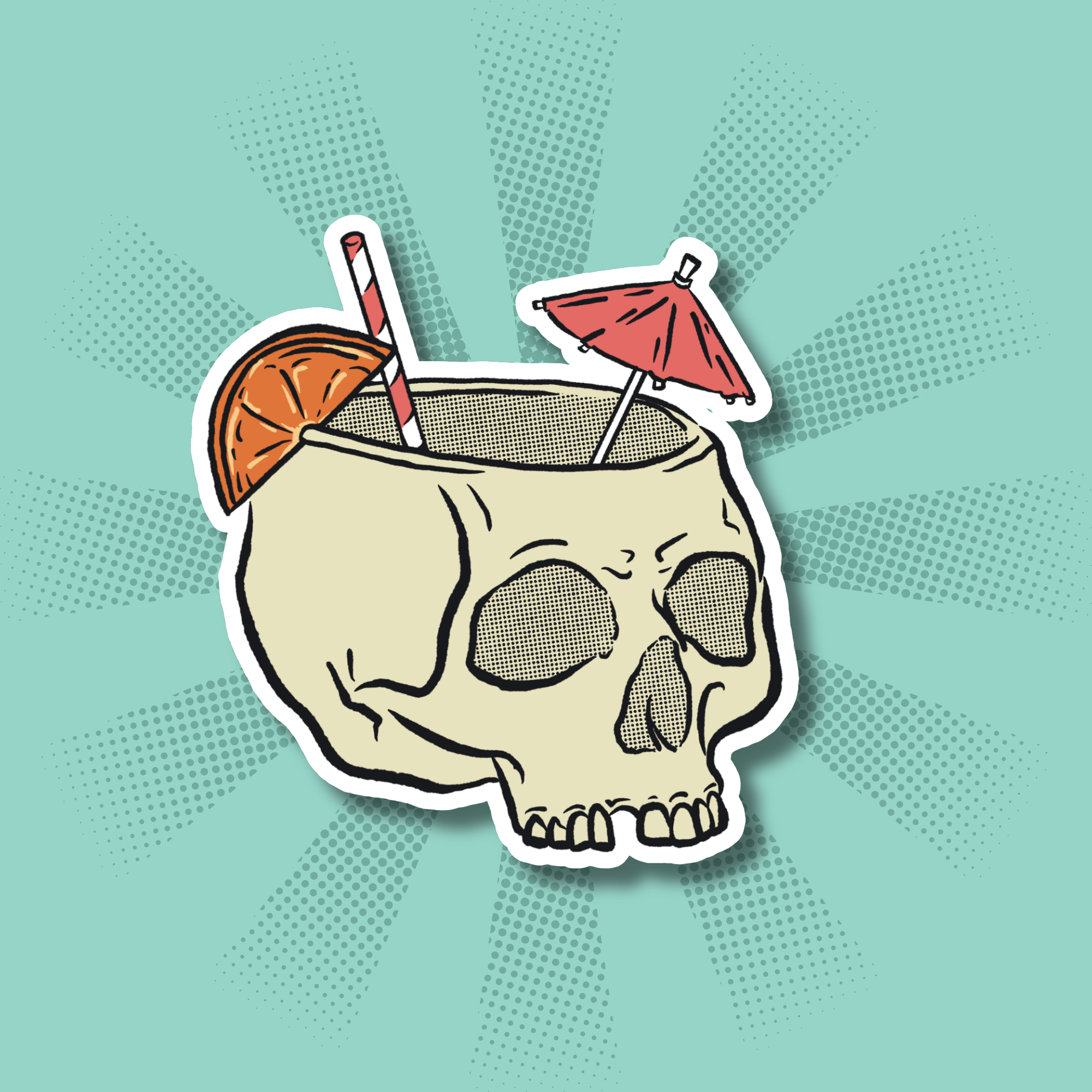 I'll Take Mine Dead Sticker