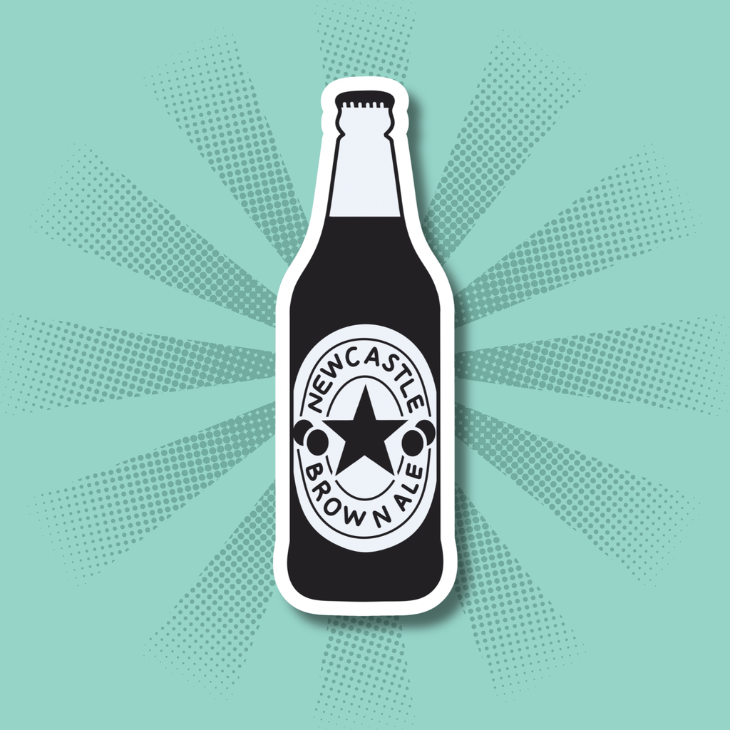 Newcastle Brown Ale Sticker