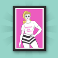 Protect the Dolls - A5 Art Print