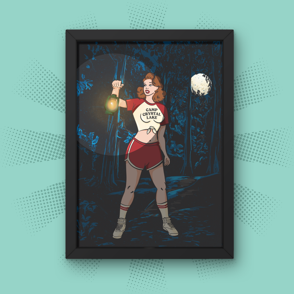 Camp Crystal Lake - A5 Art Print