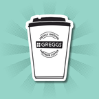 Greggs Coffee Sticker