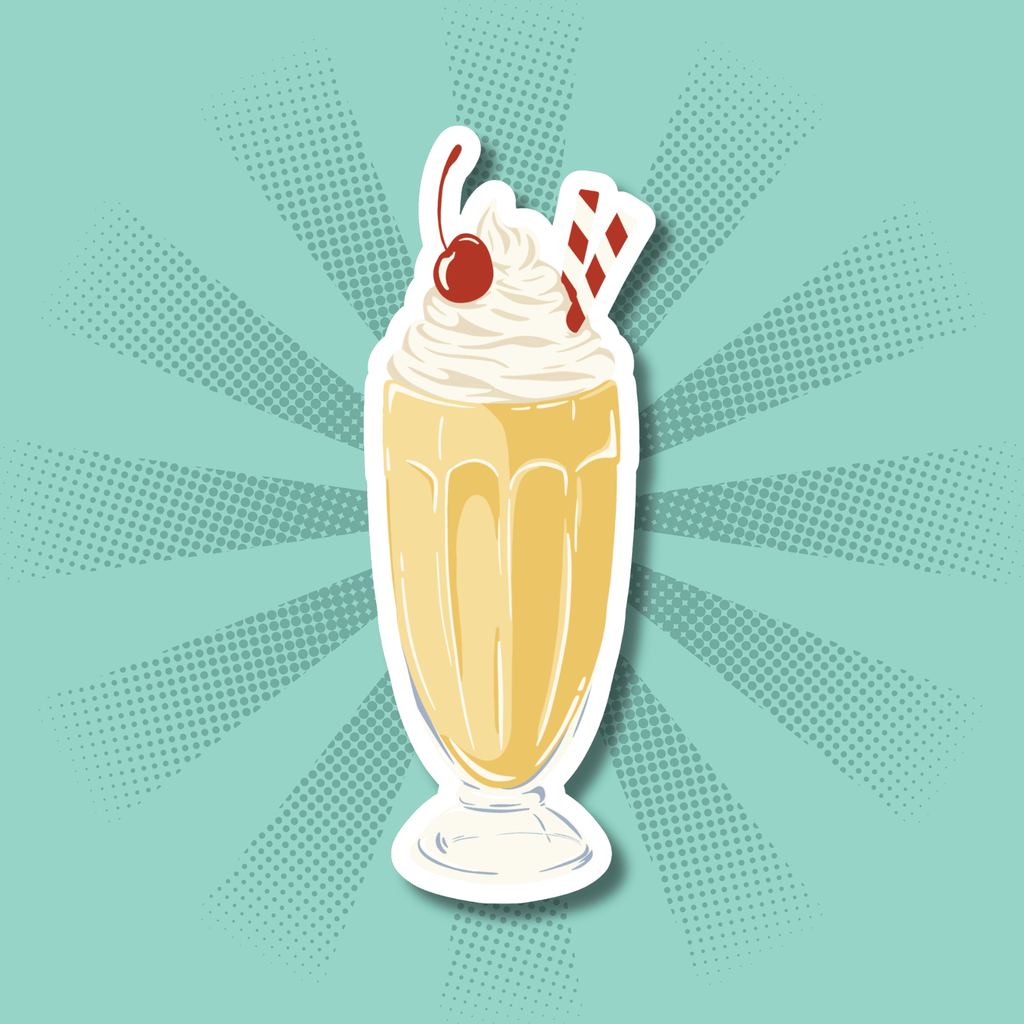 Banana Milkshake Sticker