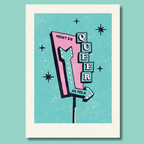 Nowt so Queer as Folk - A6 Postcard