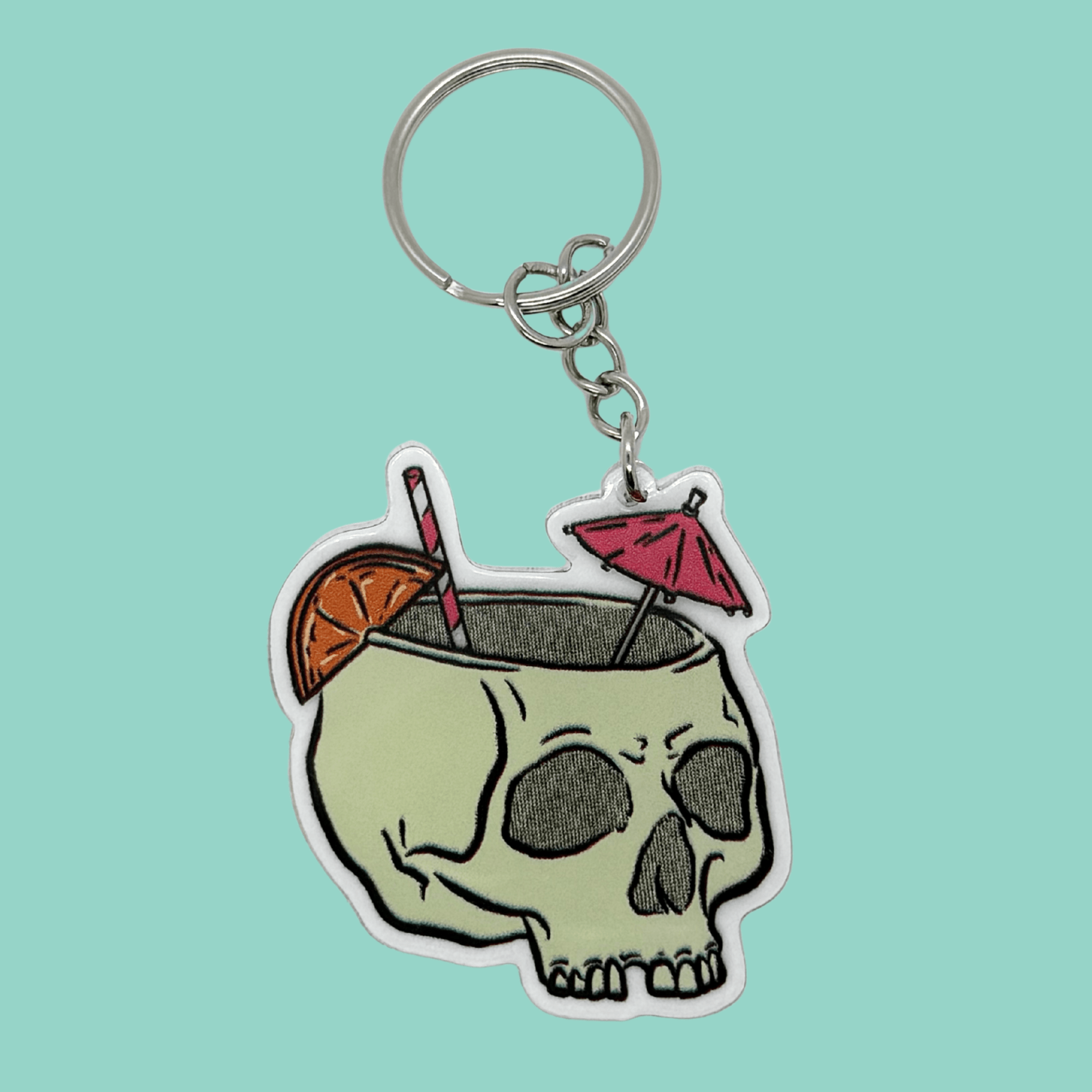 I'll Take Mine Dead Keychain