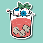 On the Rocks Sticker