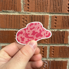 Pink Cowboy Hat Sticker