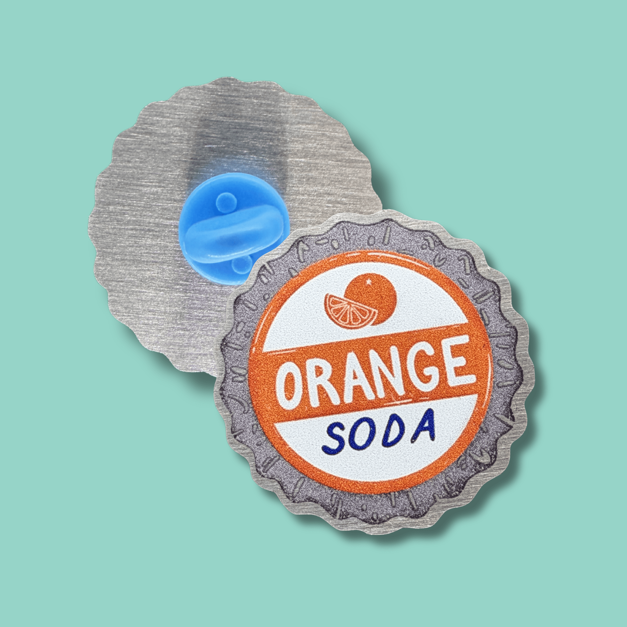 Orange Soda Pin