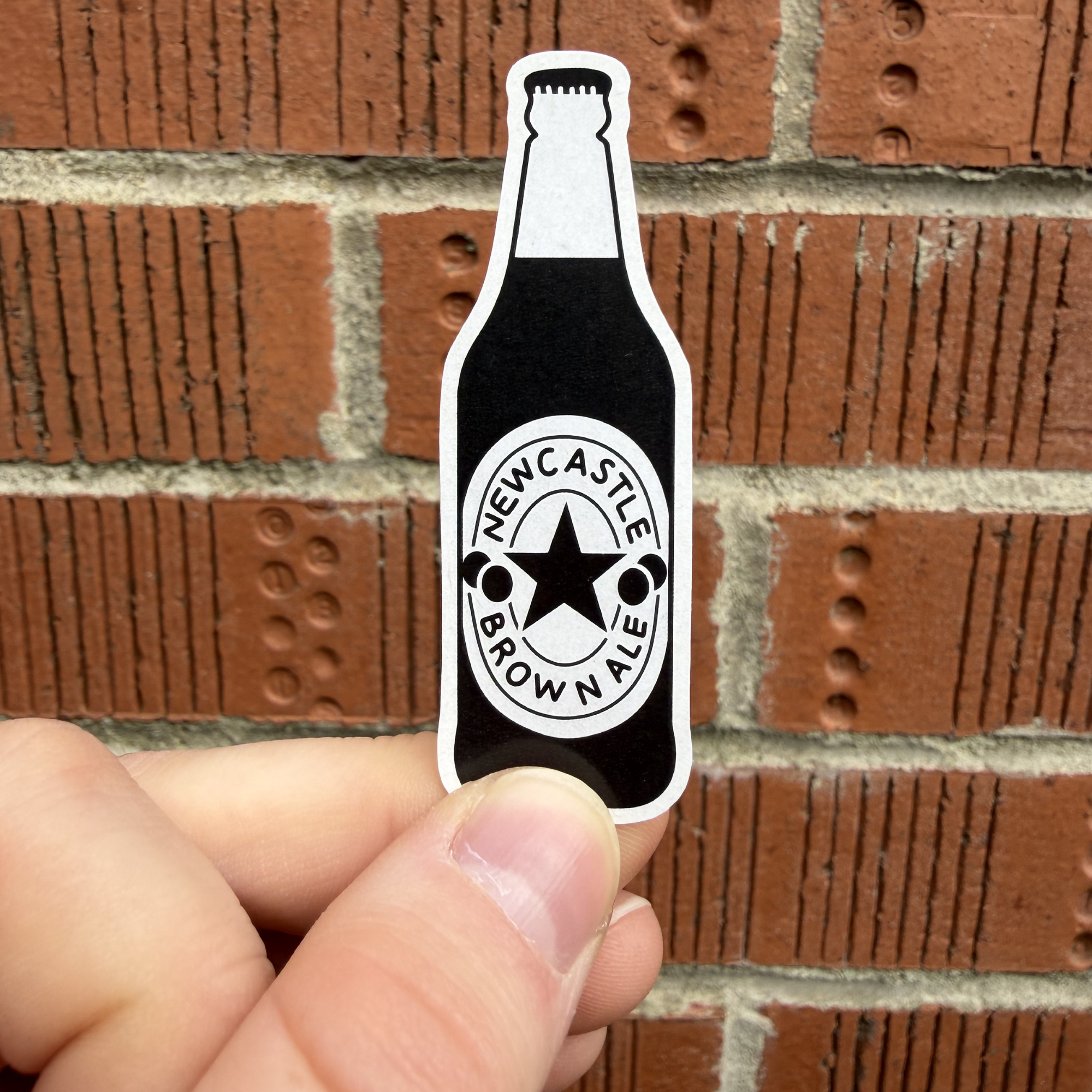 Newcastle Brown Ale Sticker
