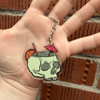 I'll Take Mine Dead Keychain