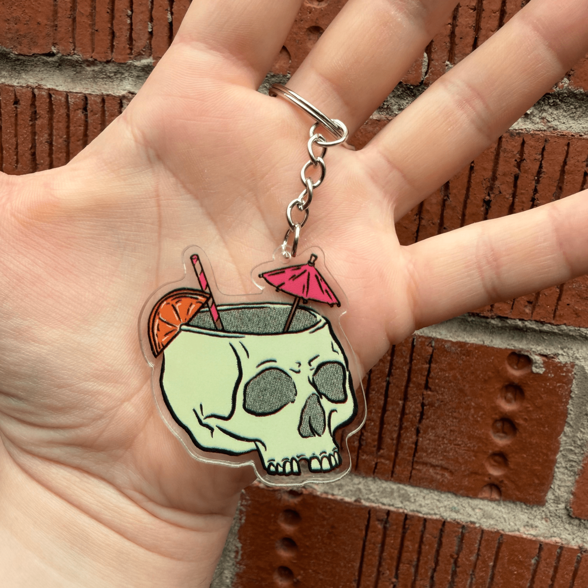 I'll Take Mine Dead Keychain