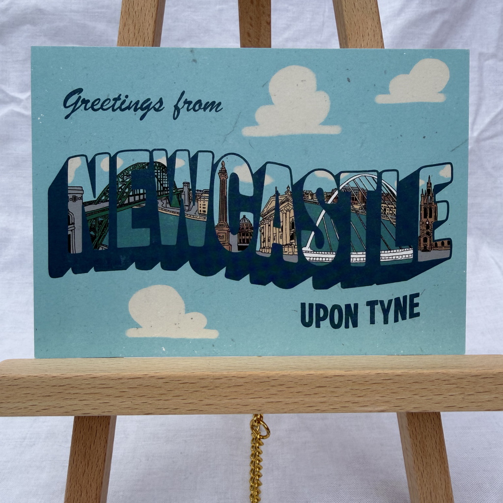 Greetings from Newcastle - A6 Postcard
