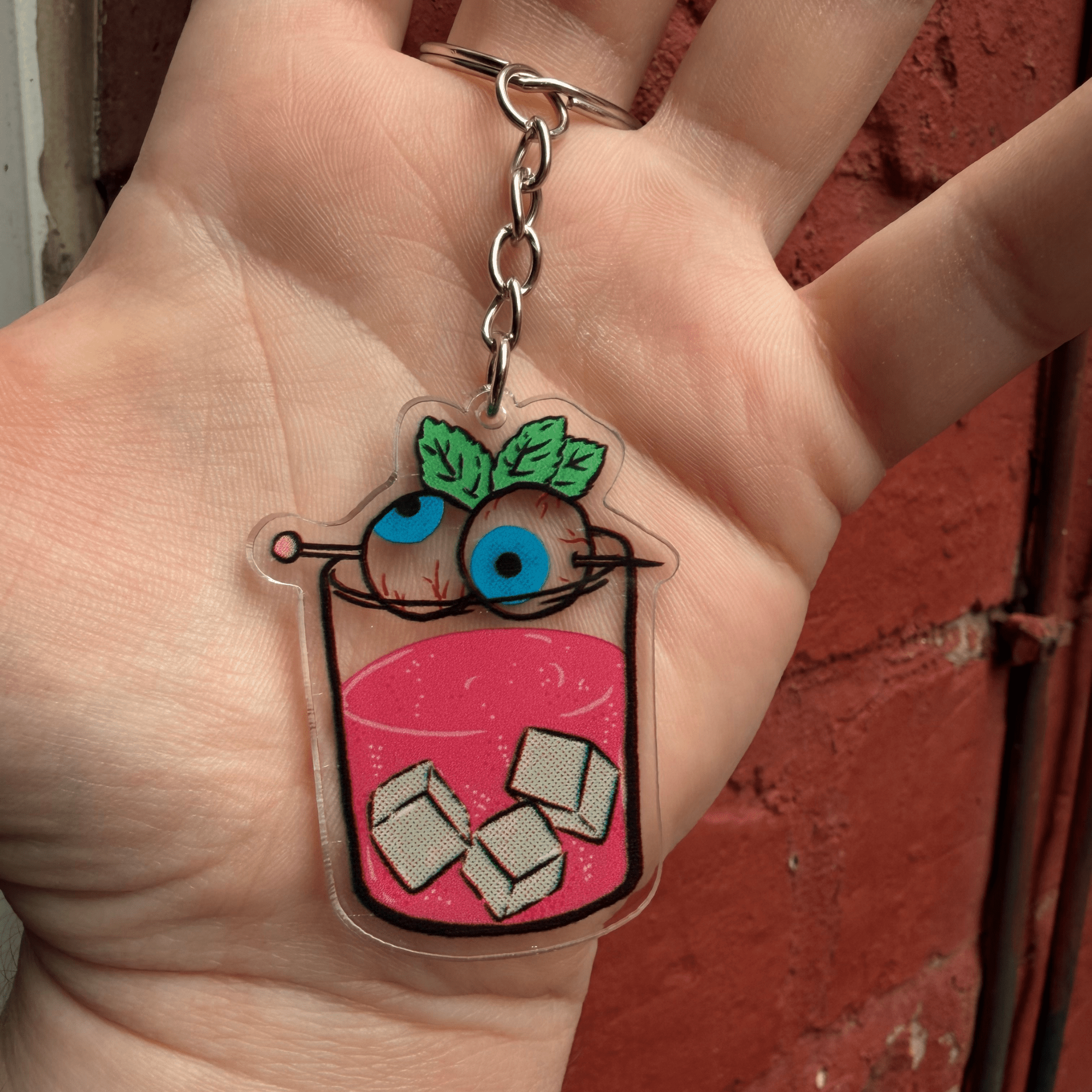 On the Rocks Keychain